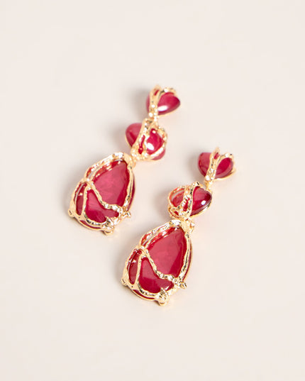 Wrapped Up Sculpted Drop Earrings