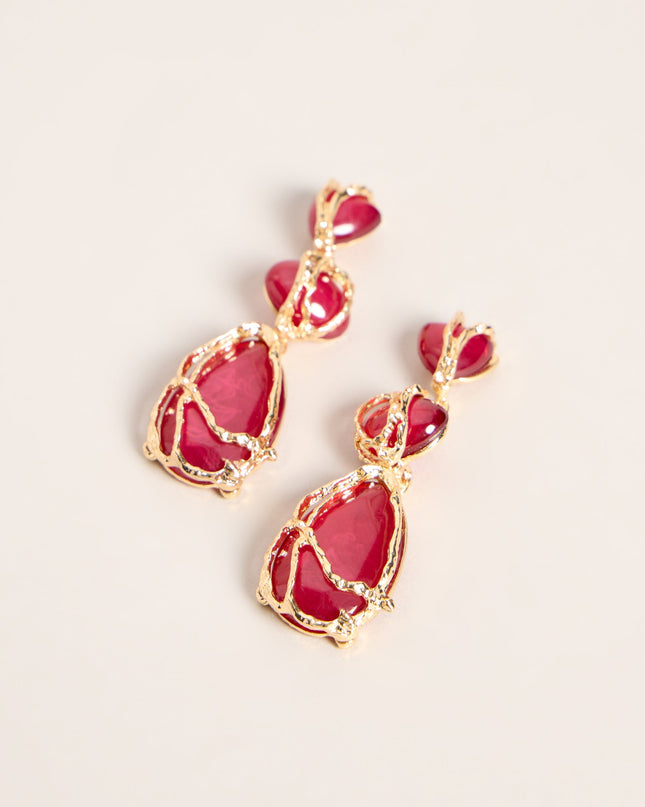 Wrapped Up Sculpted Drop Earrings