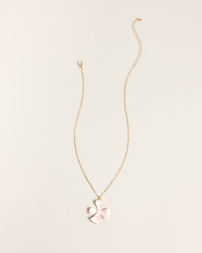 Petal Crush Floral Pendant Necklace