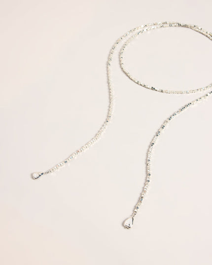 Wrap It Up Beaded Lariat Necklace