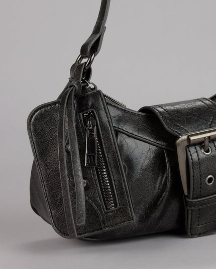 High Rating Buckle Strap Shoulder Bag
