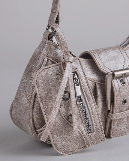 High Rating Buckle Strap Shoulder Bag