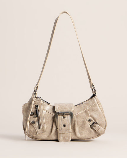 High Rating Buckle Strap Shoulder Bag