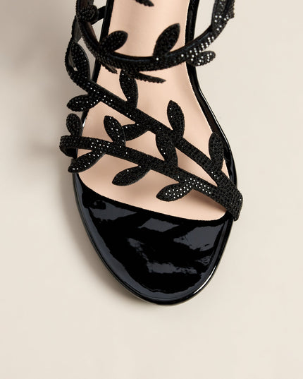 Garden After Dark Vine Spiral Stiletto Heels