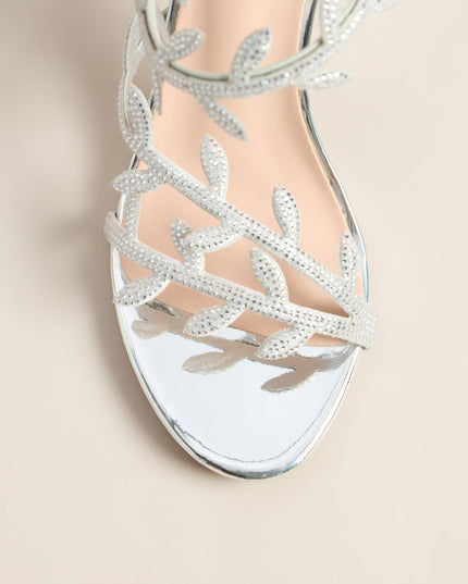 Garden After Dark Vine Spiral Stiletto Heels