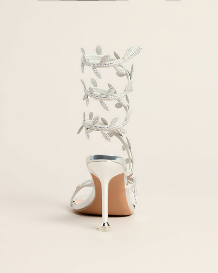 Garden After Dark Vine Spiral Stiletto Heels