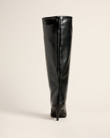 City Sleek Knee High Stiletto Boots